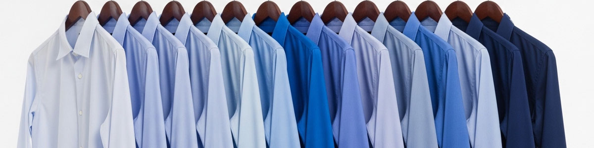 ブルー系シャツ・青シャツ/レディースシャツ/ブラウス