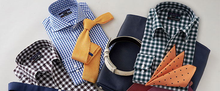 チェックシャツ/ワイシャツ/Yシャツ