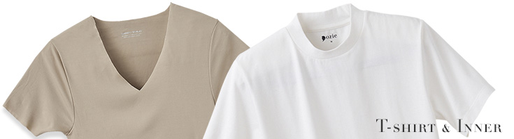メンズ：Tシャツ・インナーシャツ・アンダーウエアー