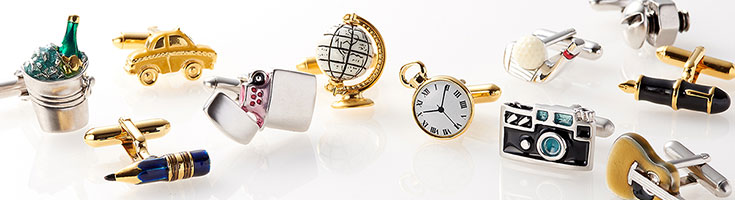 ユニークモチーフカフス/カフリンクス