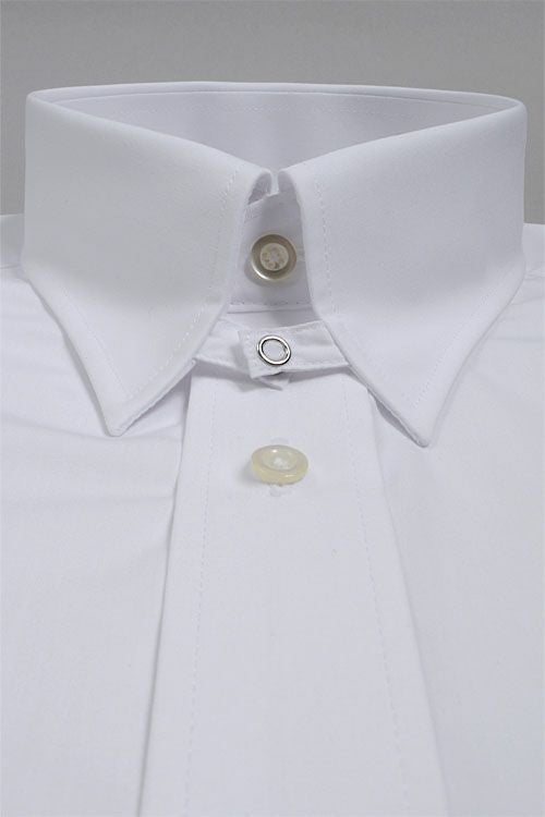 ワイシャツ・カッターシャツ 2053T-WHITE-衿1