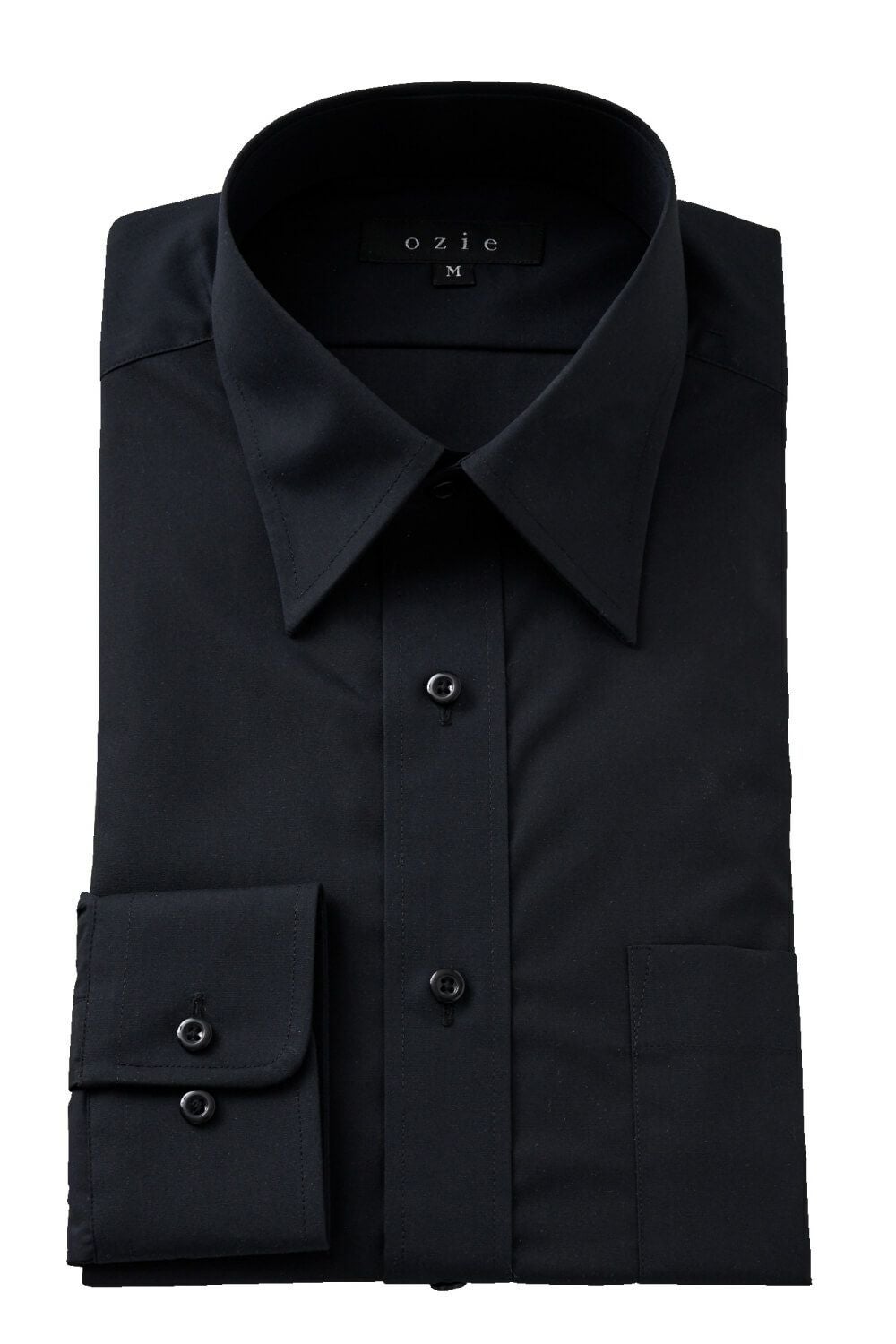 ワイシャツ メンズワイシャツ・カッターシャツ 5955-01-J-BLACK