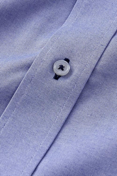 オックスフォードシャツ 生地 8012-L09A-2-BLUE