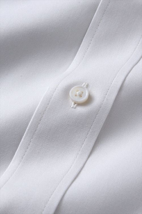 ワイシャツ　生地　8023-L09A-1-WHITE