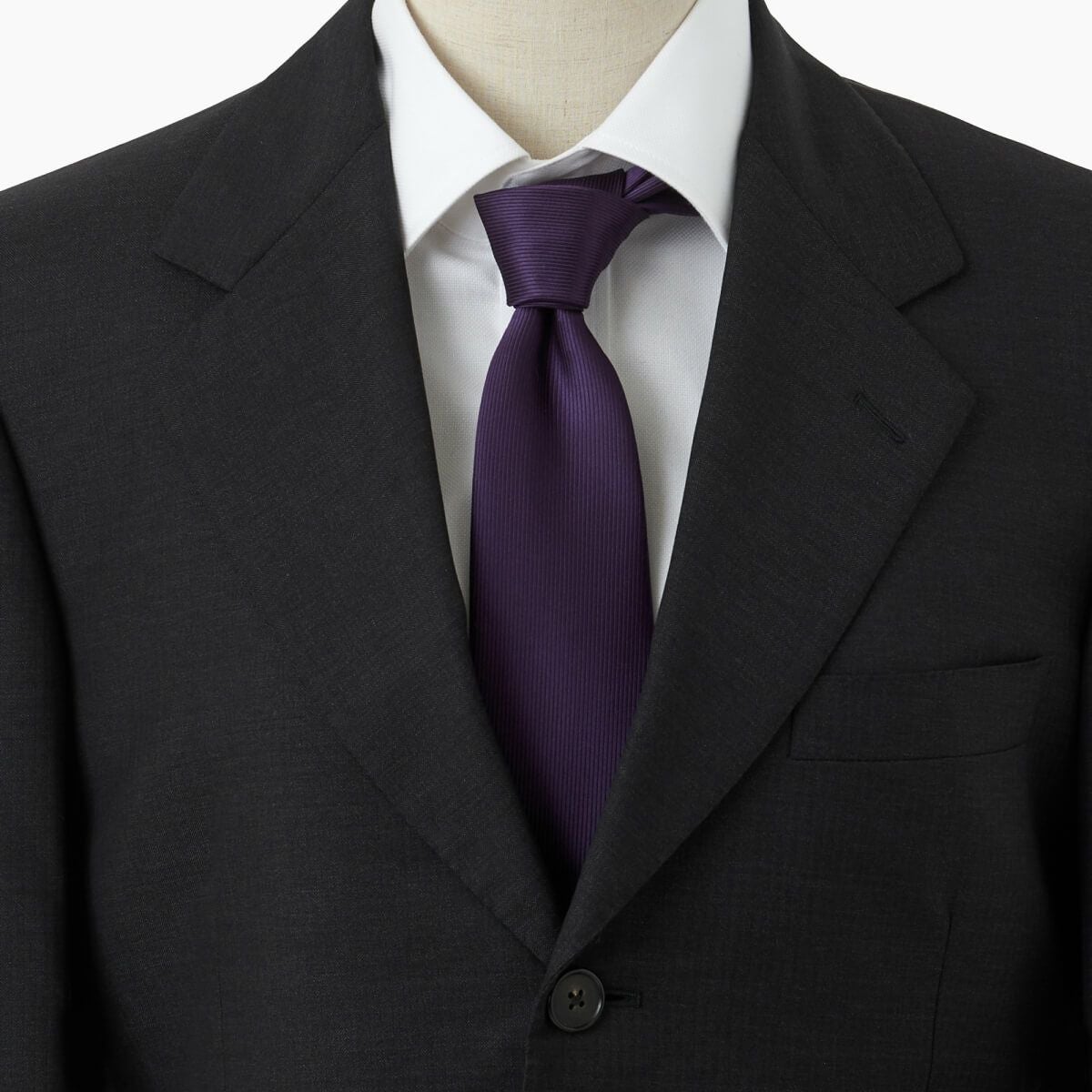 着こなしを彩るネクタイ NP-003-PURPLE
