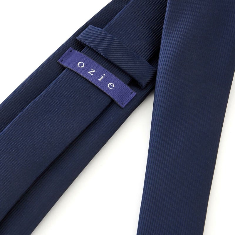 セッテピエゲ・ネクタイ  NP-004-NAVY-裏