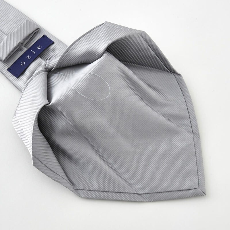 セッテピエゲ・ネクタイ  NP-005-SILVER