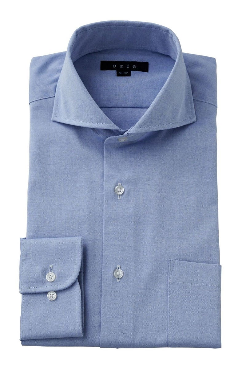 ワイシャツ Yシャツ 8070-H06A-2-BLUE