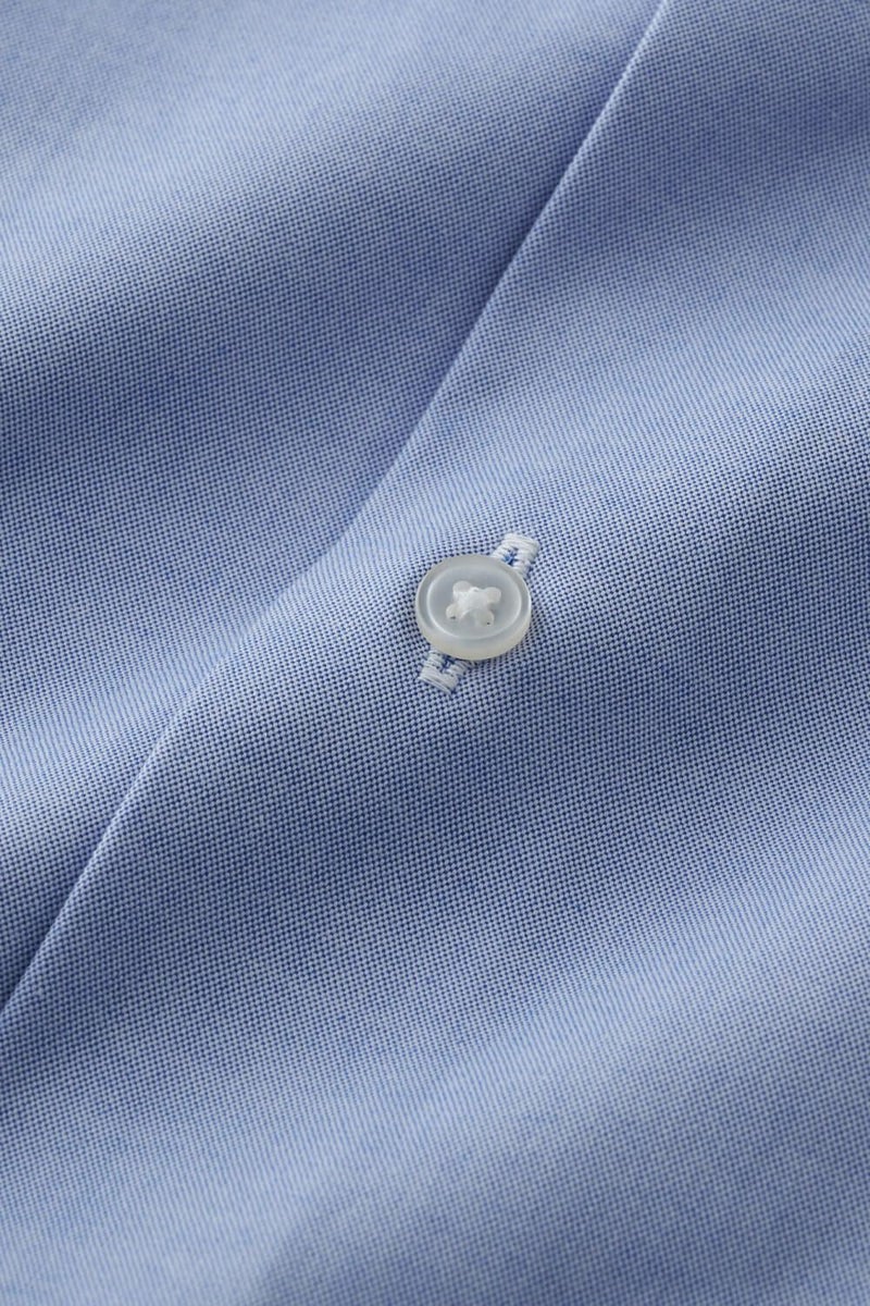 ワイシャツ Yシャツ 生地　8070-H06A-2-BLUE