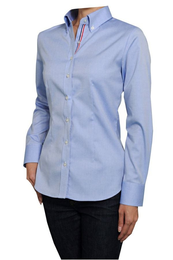 レディースシャツ 6274-A10-2-BLUE