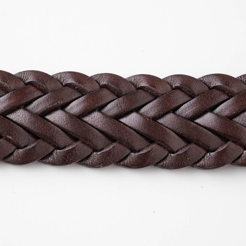 本革メッシュベルト KE21266-39-DBROWN