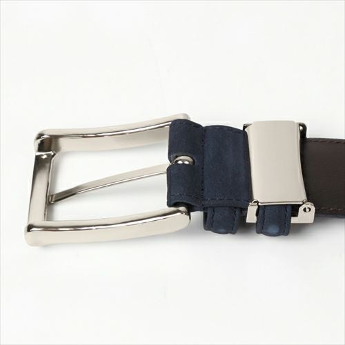 ベルト ヌバック バックル裏 KE21228-29-NAVY