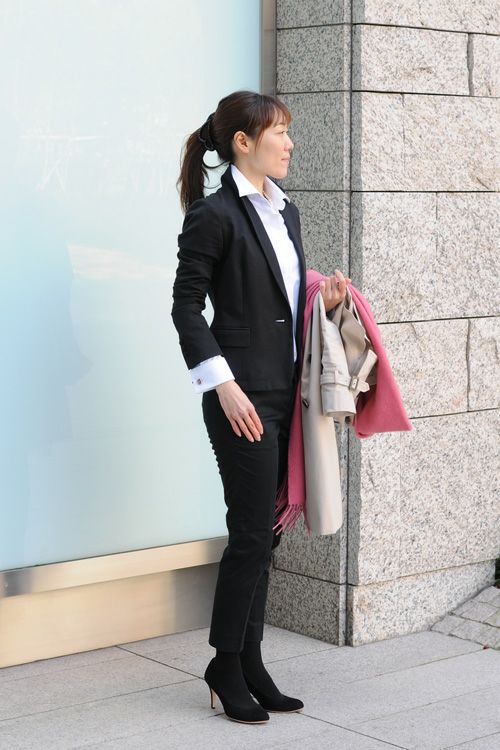 レディース 6066-1-WHITE-コーディネート