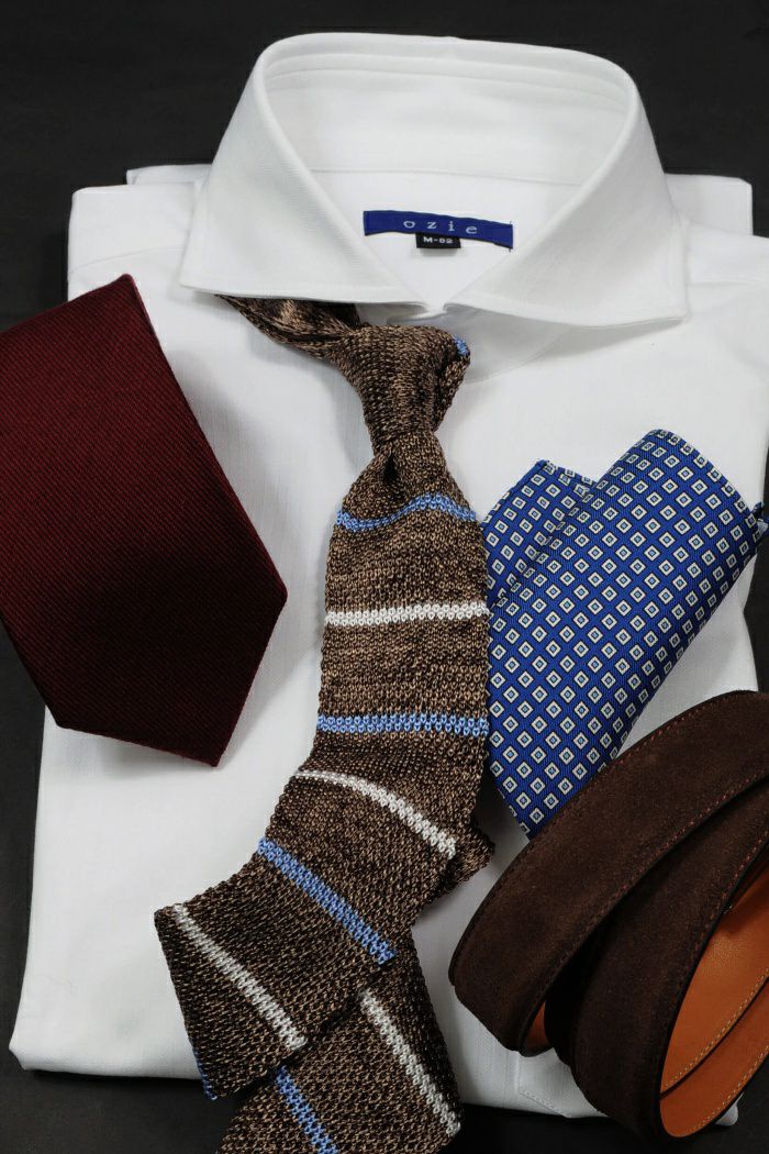 メンズワイシャツ・カッターシャツ 8014-I03A-WHITE