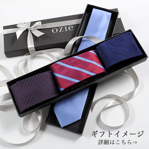 着こなしを彩るネクタイ NP-021-NAVYBLUE1