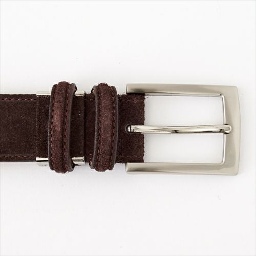 ベルト　スエード　ダークブラウン  新品 スエードベルト（ダークブラウン） | スコッチグレイン｜SCOTCH GRAIN