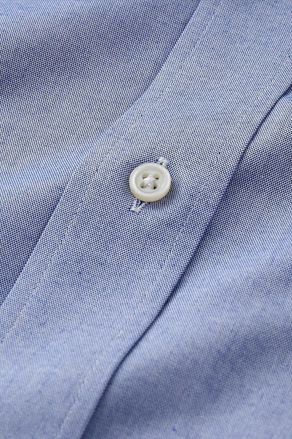 タブカラーシャツ 生地 8089-I10B-BLUE