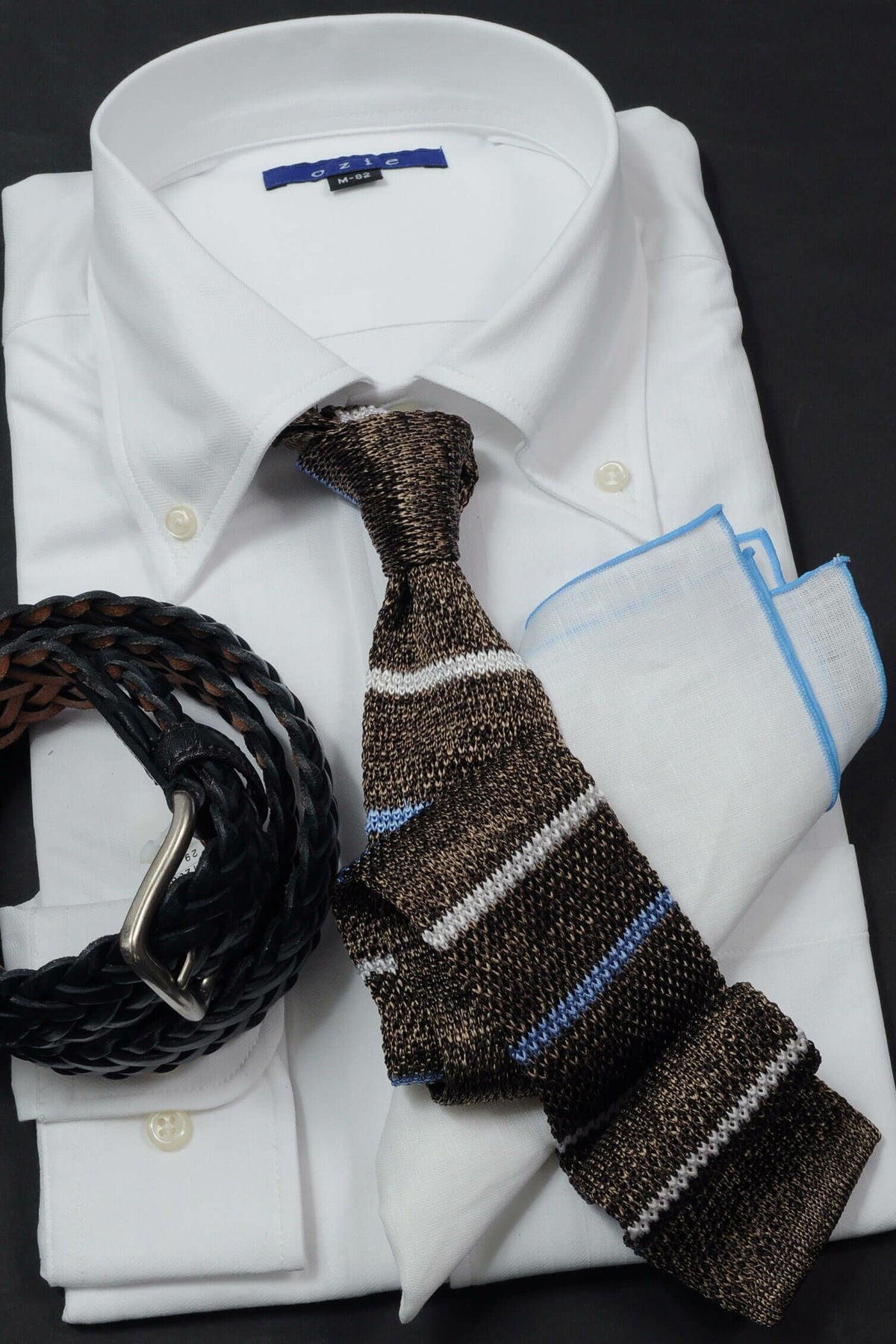 ワイシャツ・ニットシャツ コーディネート8 8013-S03A-WHITE