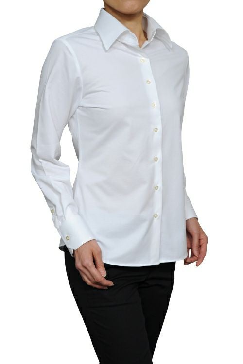 レディースシャツ・ブラウス 6071-H03-WHITE-