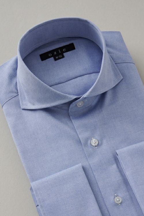 ワイシャツ 8006-S05B-BLUE-衿3