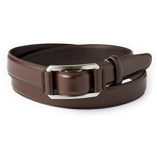 ベルト】ピン無し・穴なし・牛革・ダークブラウン・日本製 | ozie公式