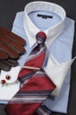 ドレスシャツ・ワイシャツ タブカラー＆クレリック コーディネート3