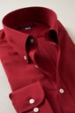 ワイシャツ 形態安定 赤シャツ 衿1 8011-D-RED