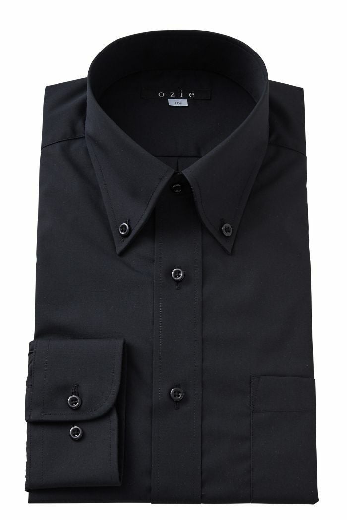 メンズワイシャツ・カッターシャツ 8065-R11A-BLACK