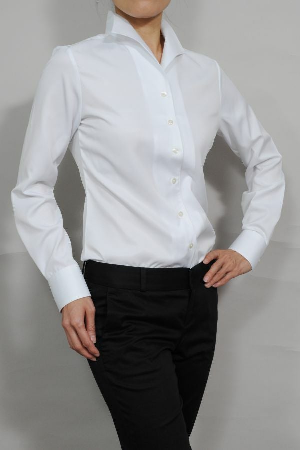 レディースシャツ・ブラウス 6051-H03-WHITE-