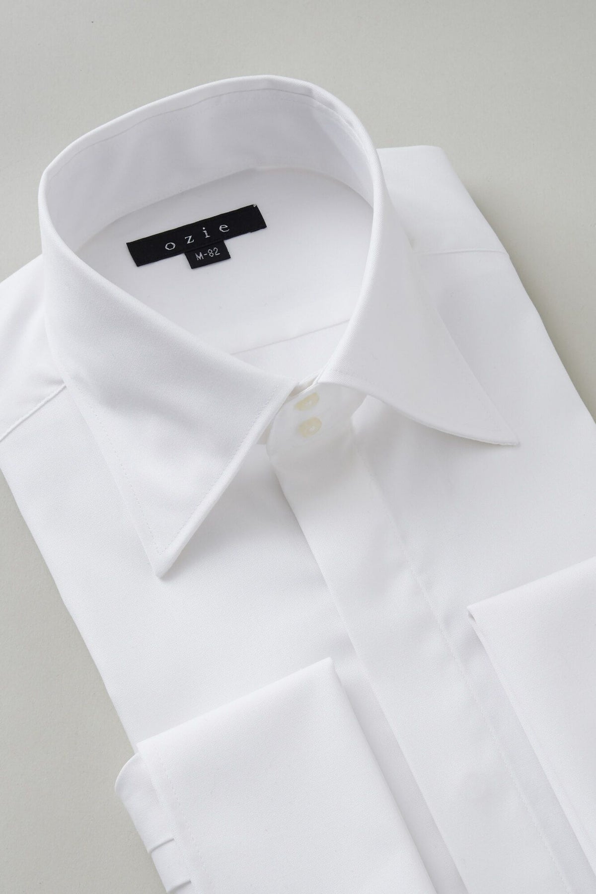 ワイシャツ 8066H-Y11A-WHITE-衿3