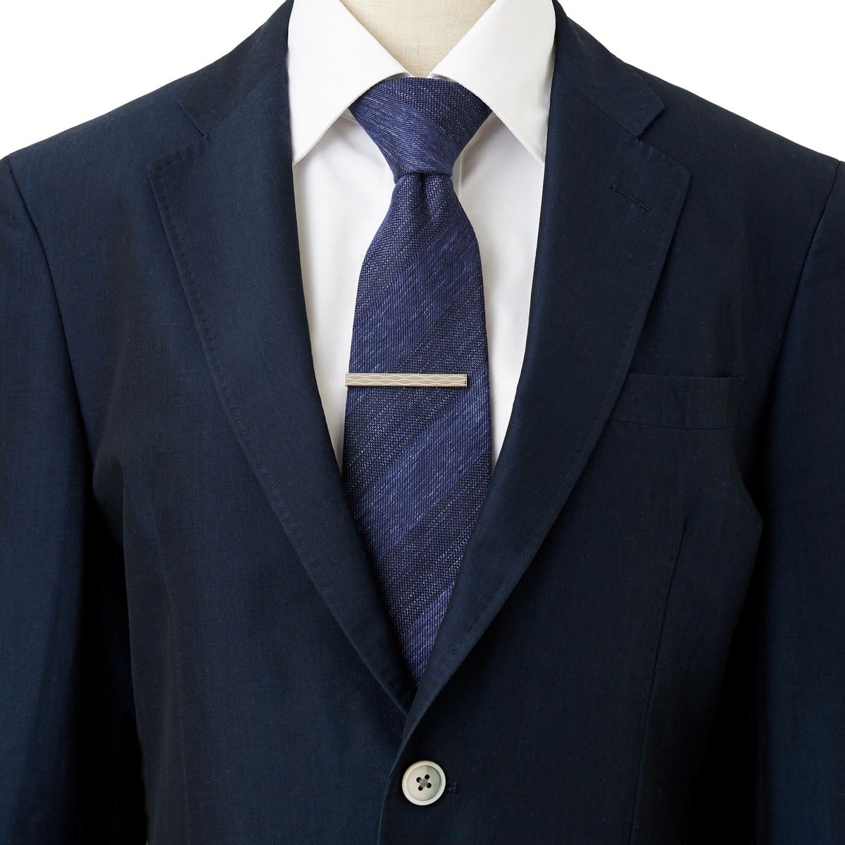 ネクタイピン・タイバー PIN-SI-012-コーディネート