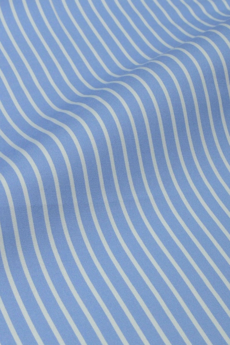 レディースシャツ ブラウス 6066-J06-1-SAX-生地