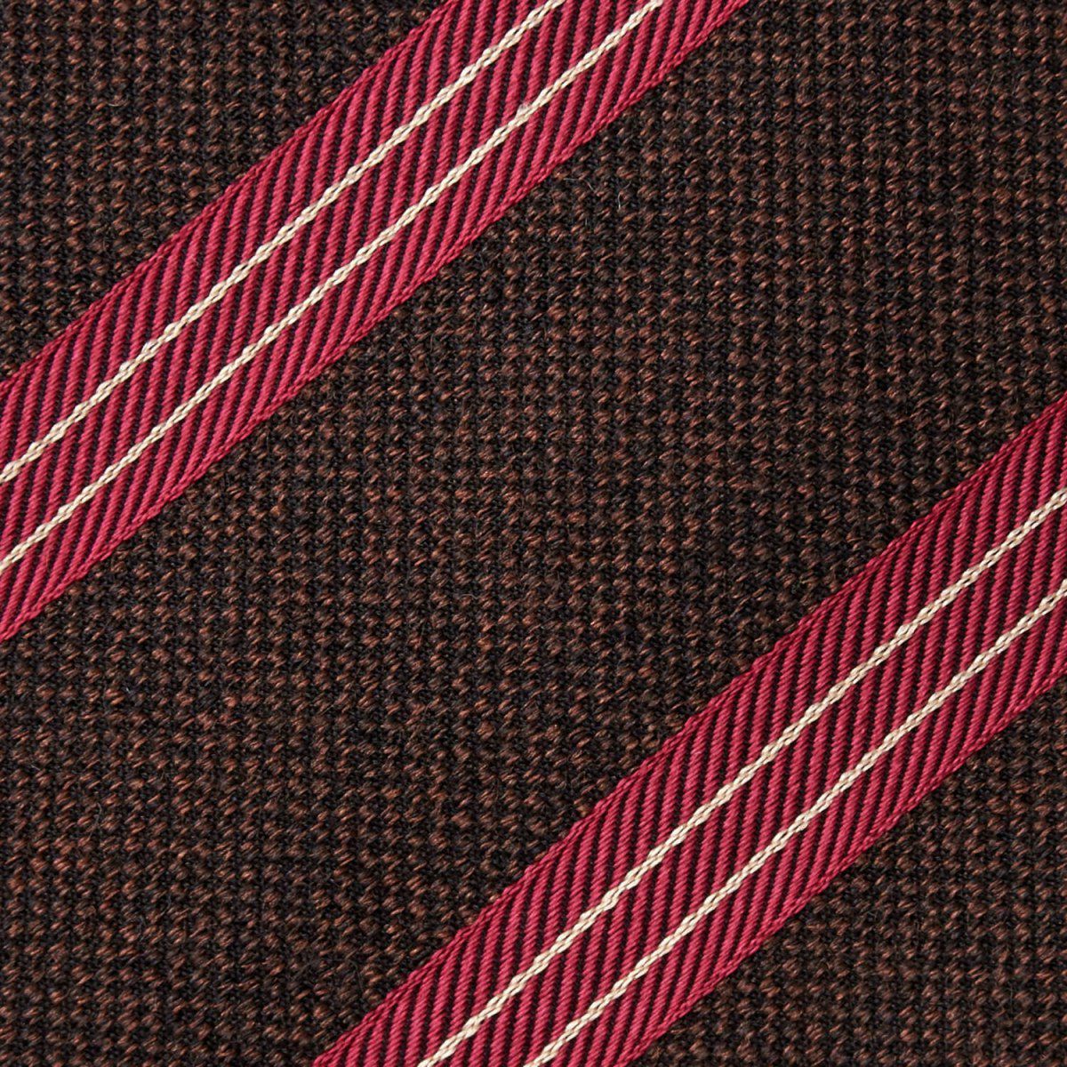 ネクタイ NI-329-BROWN-生地