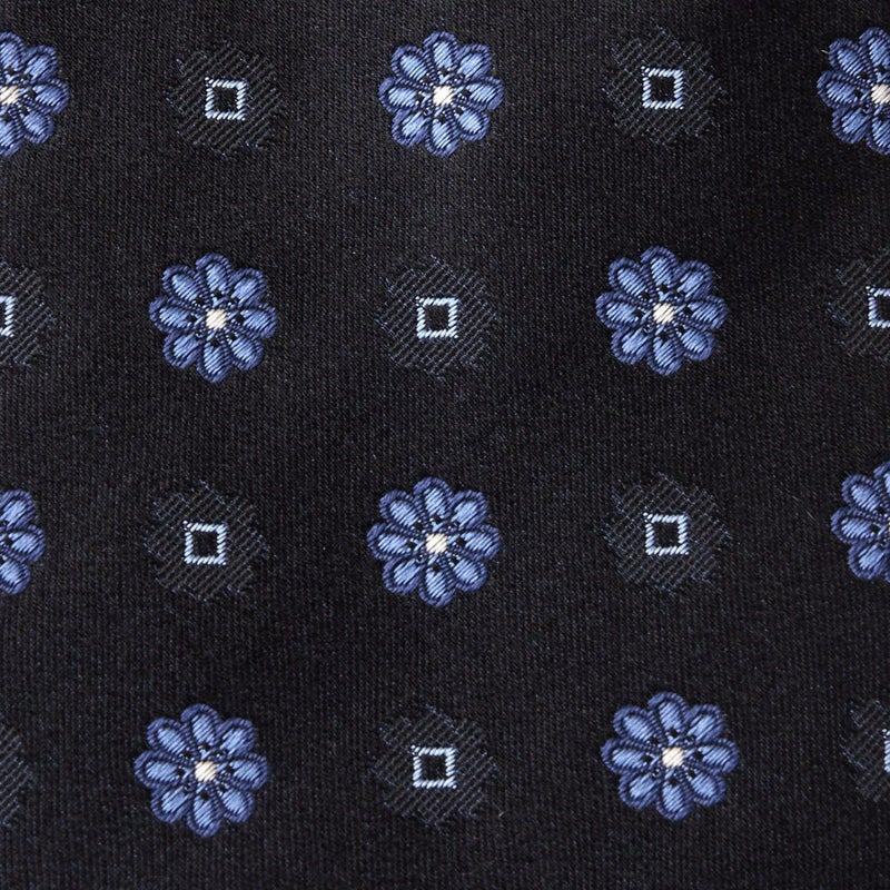 ネクタイ NI-333-BLACK-生地