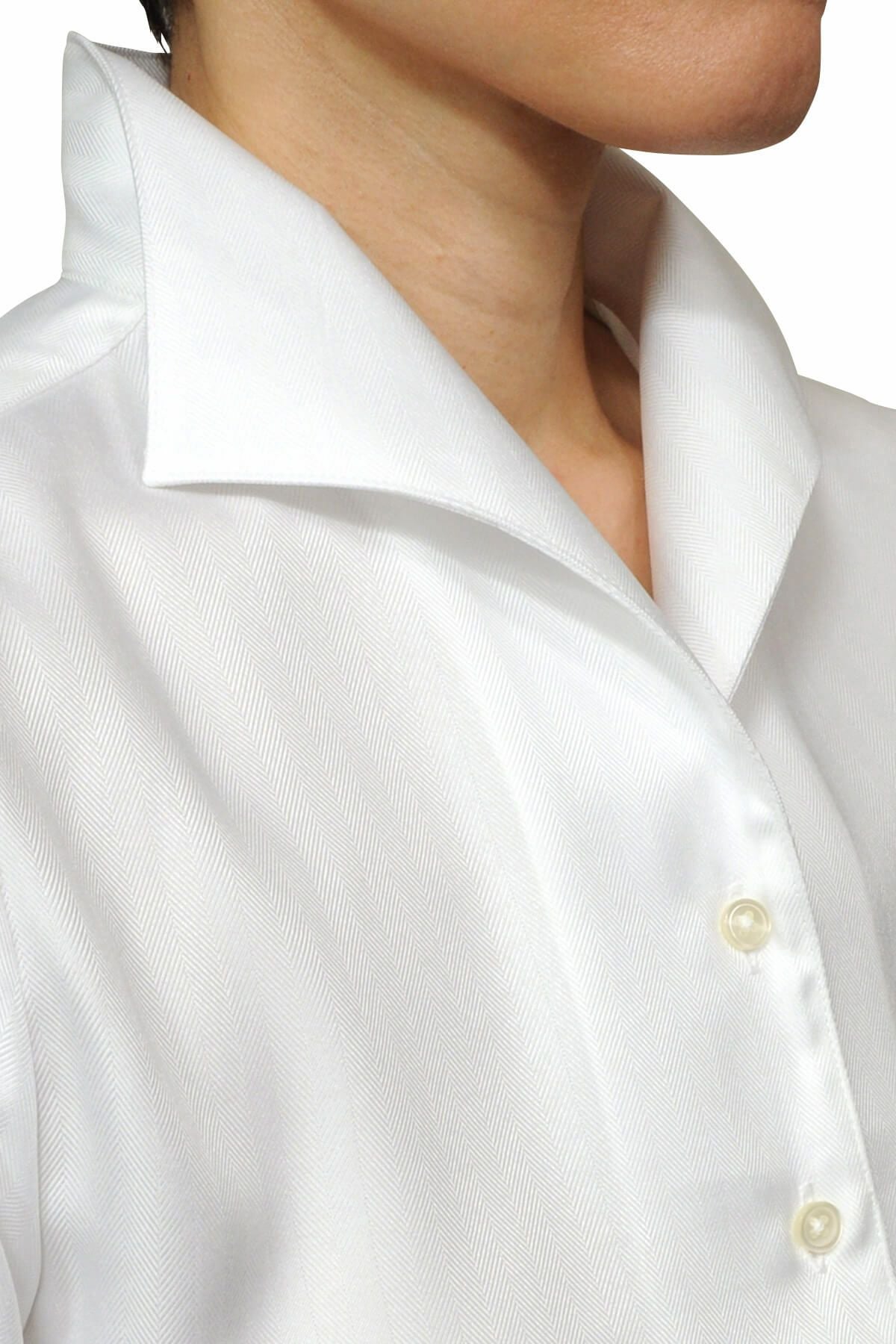 レディース 6051-K01-WHITE-衿2