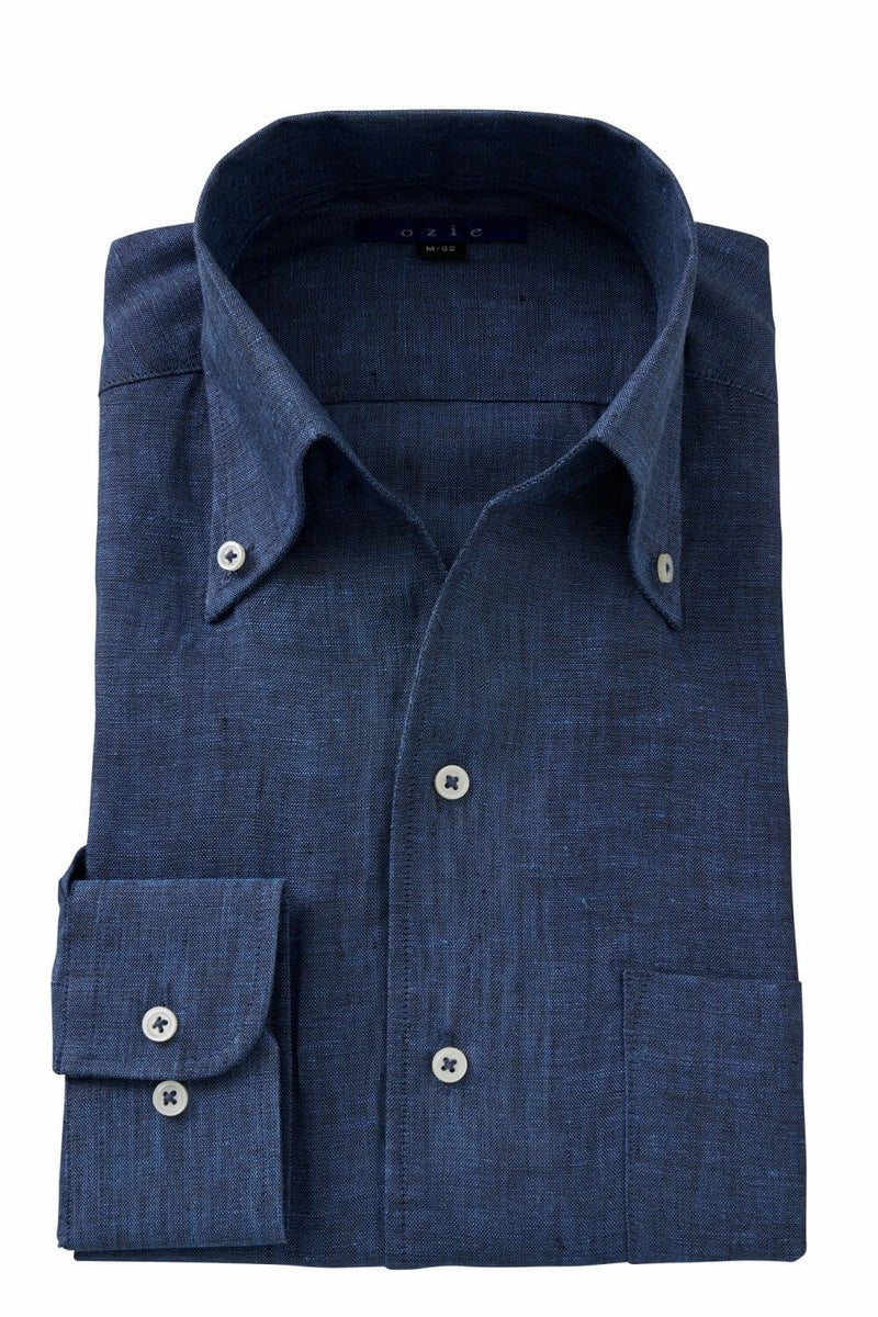 ワイシャツ 8044A-U03B-NAVY