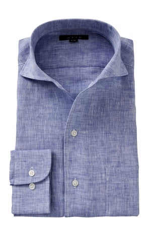 ワイシャツ 8045A-U03B-BLUE