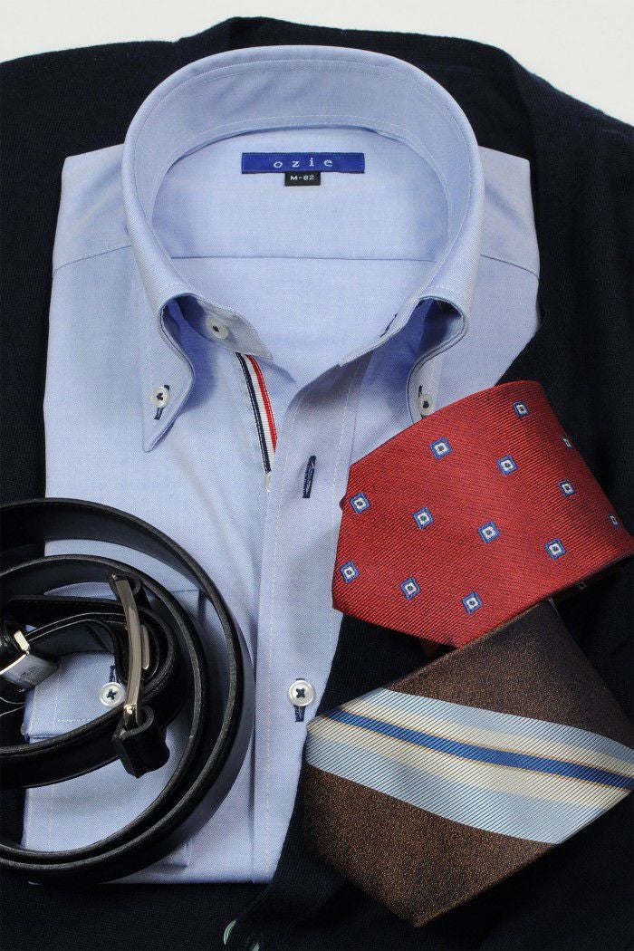 ネクタイ NI-341-RED-コーディネート2