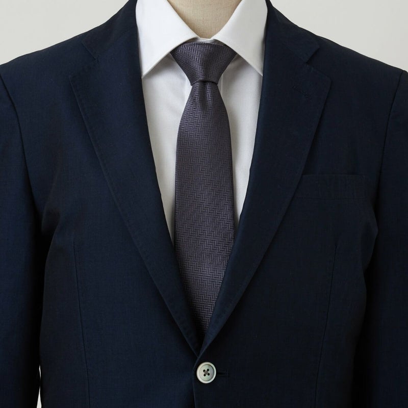 ネクタイ NN-C-011-GRAY-コーディネート