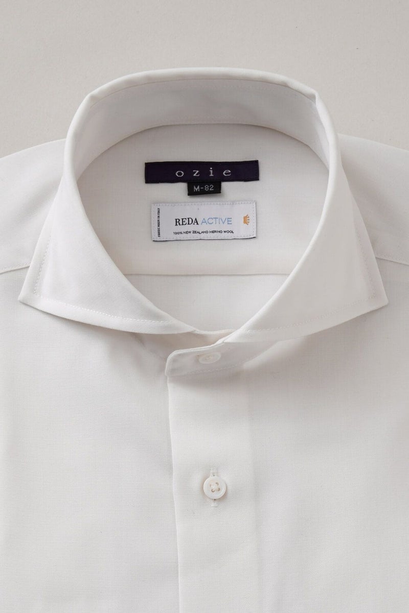 ワイシャツ 8014W-U10A-WHITE-衿1
