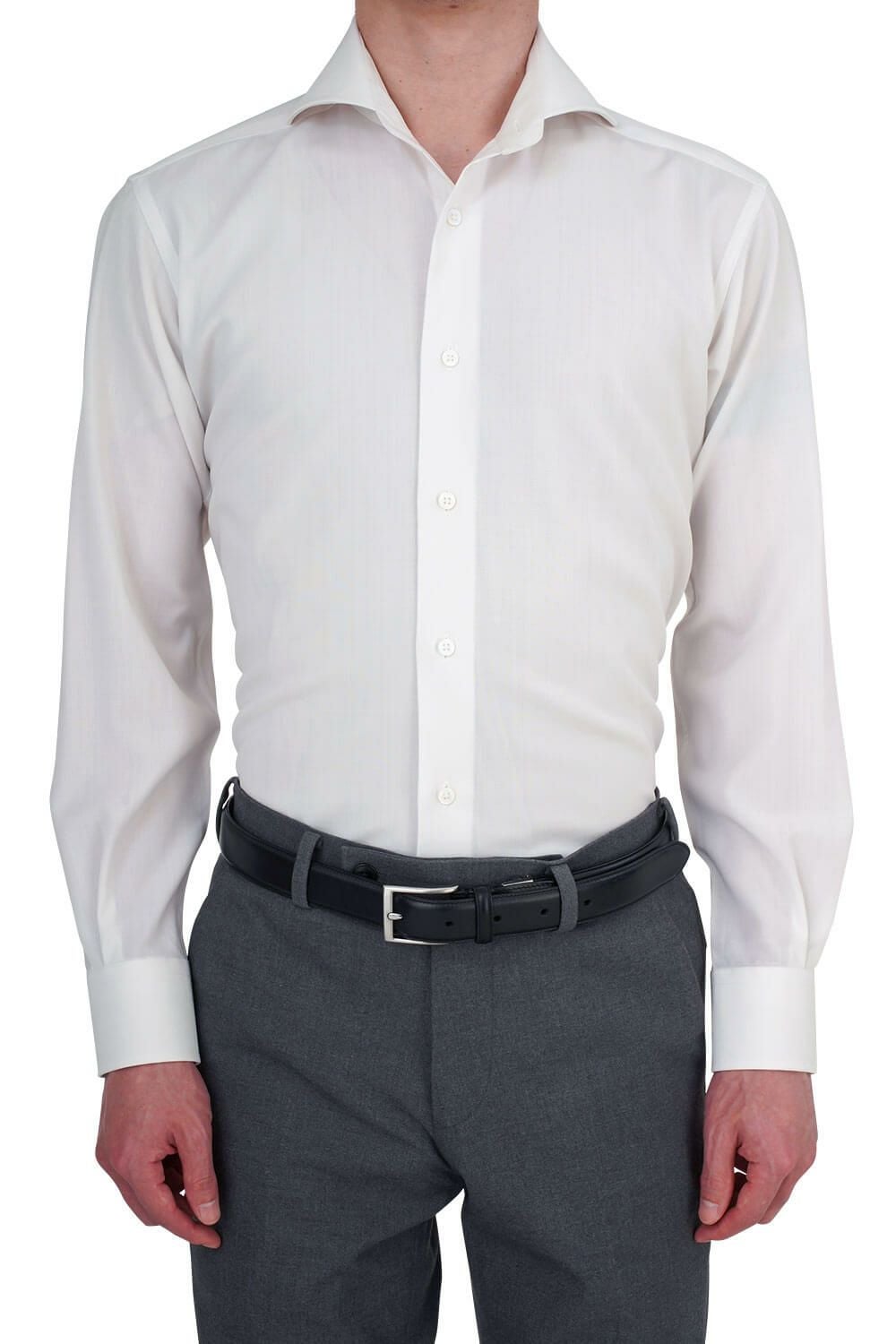 ワイシャツ 8014W-U10A-WHITE-1