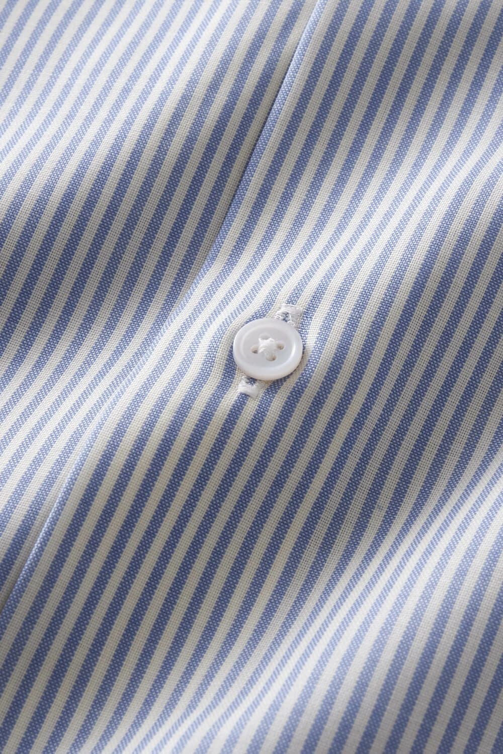 ワイシャツ 8014W-U10B-SAX-生地