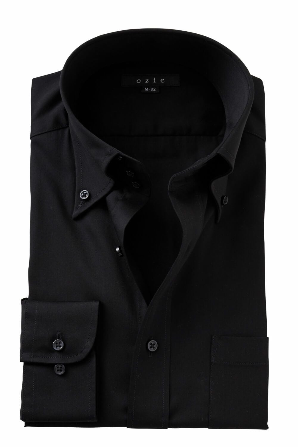 メンズワイシャツ・カッターシャツ 8066H-R08A-BLACK