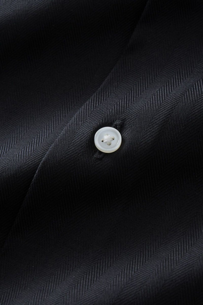 ワイシャツ 8070-U10A-BLACK-生地