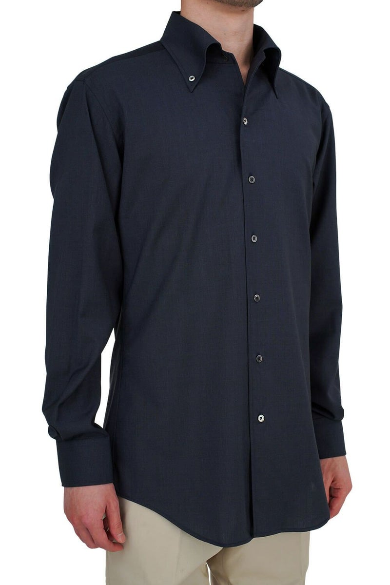 ワイシャツ 8054W-R01C-NAVY-2