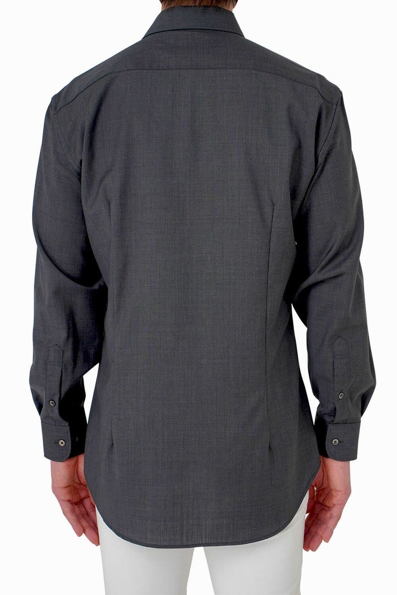 ワイシャツ 8055W-R01B-GRAY-3