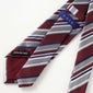 ネクタイ NI-356-WINERED-裏