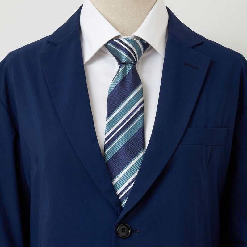 ネクタイ NI-357-GREEN-コーディネート