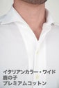 ワイシャツ ニットシャツ 8055-R02D-WHITE