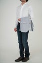ワイシャツ ニットシャツ 8055-R02D-WHITE コーディネート2